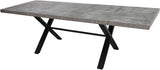 Expandable Dining Table for 6-8 Seat, Modern Rectangle Design with Extension Leaf for Kitchen Restaurant,