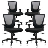 Ergonomic Rolling Mesh Desk Chair, Executive Mesh Chair,Big and Tall Office Heavy