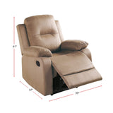 PDEX-F6626 Recliner, Peat