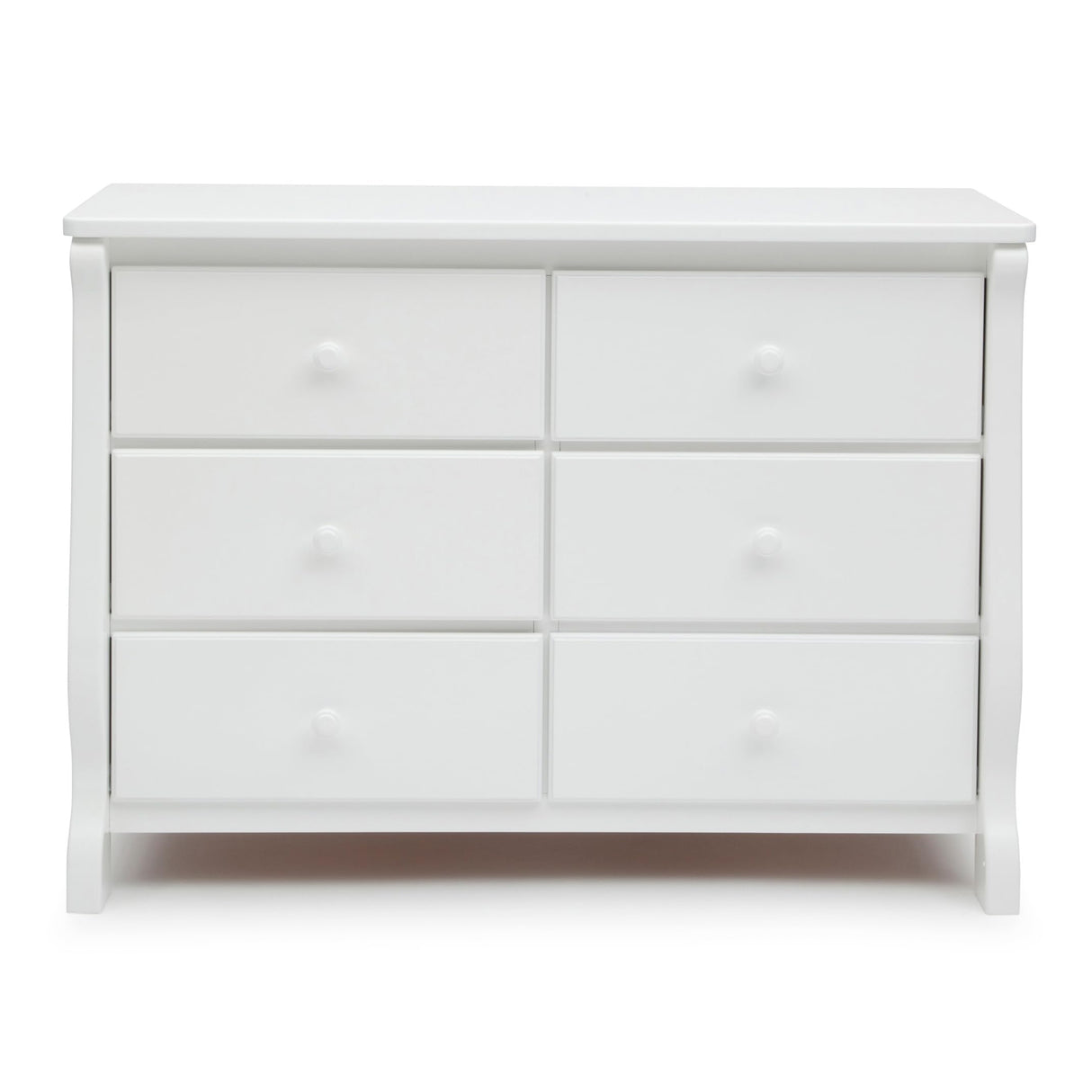 Universal 6 Drawer Dresser with Interlocking Drawers - Greenguard Gold Certified,