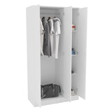 Denmark 3 Door Wardrobe White