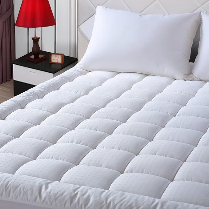 Mattress Protector 8-21" Deep Pocket Cooling Mattress Topper