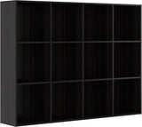 Bookcase, 12 Cube Open Storage Organizer Display Bookshelf, HOFB021