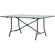 Lavallette 7-Piece Patio Dining Set, Steel Outdoor Dining Set for 6
