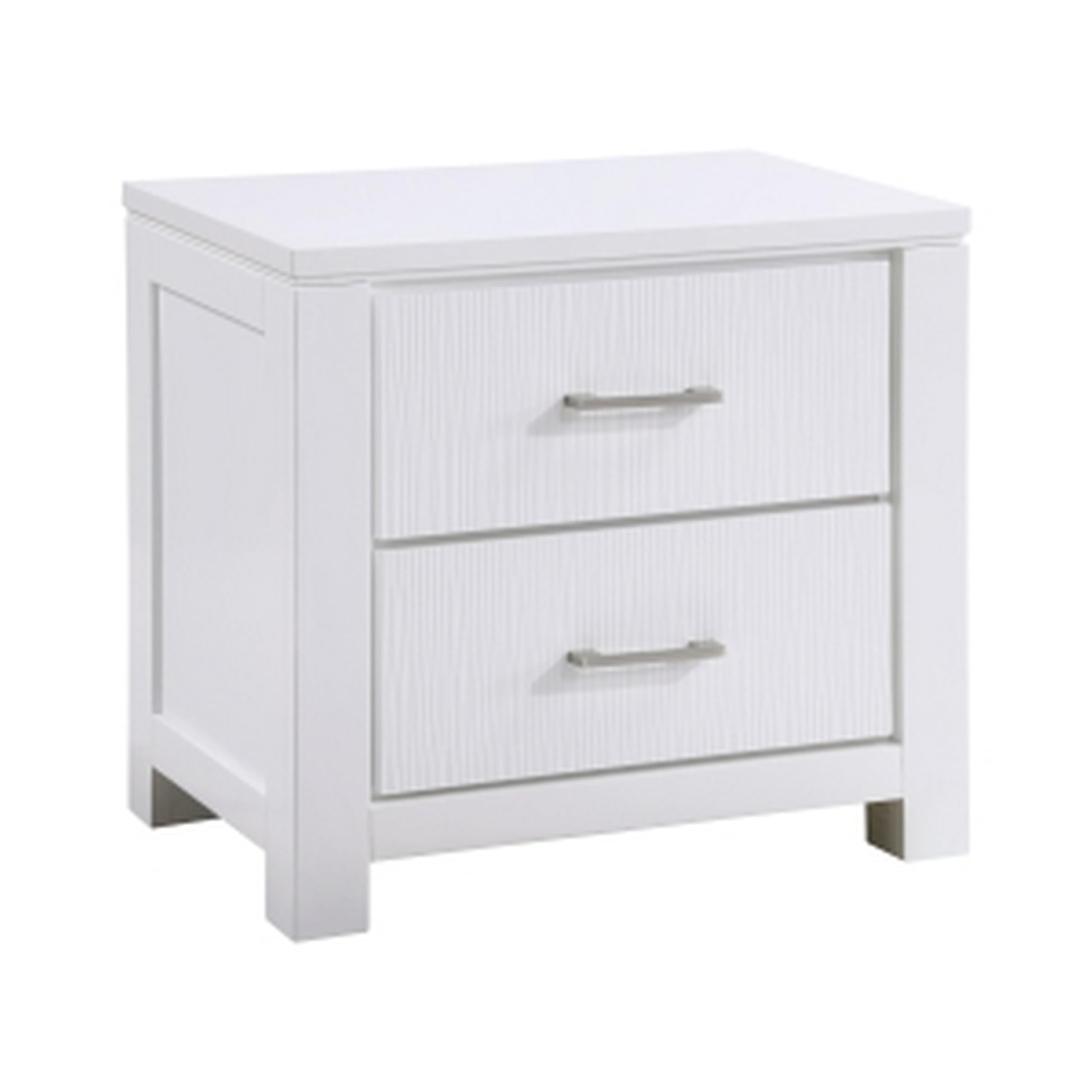 Roni 26 Inch Nightstand, 2 Drawers
