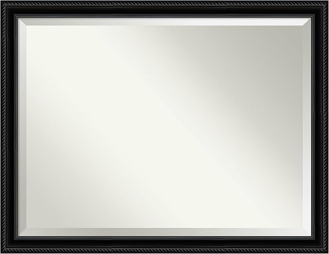 Bathroom Mirror, Varied Black Wall Mirror