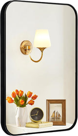 Bathroom Mirror - for Wall Over Sink Wall-Mounted Vanity Small Mirrors