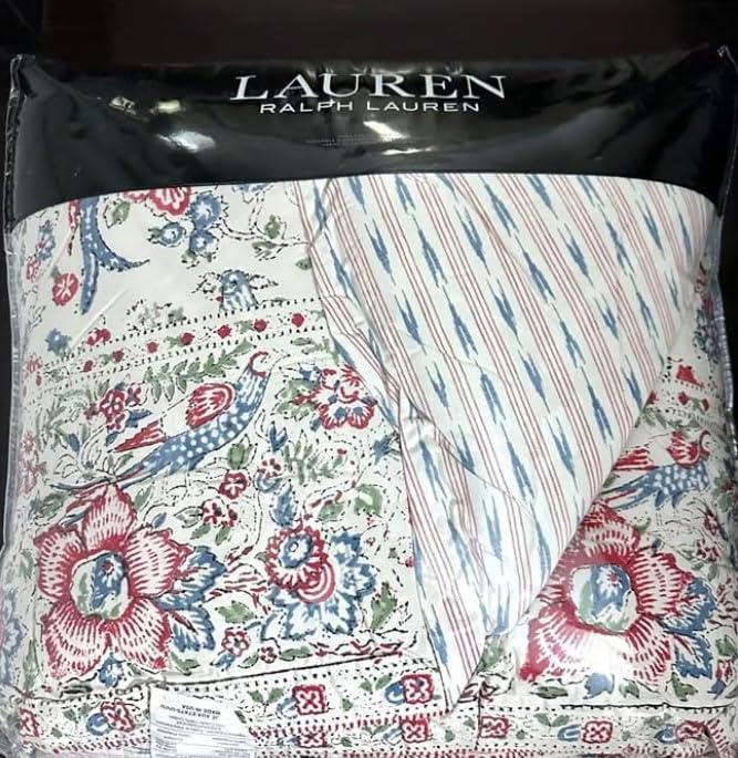 Lucie Birds Jacobean King Comforter Set - 3 Piece