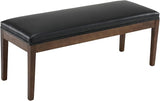 Linen Dining Bench Upholstered Entryway Bench Farmhouse Shoe Bench Seat Ottoman