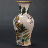 Ceramic Art Handmade Vase Chinese Style for Rustic Farmhouse,Living Room Decor