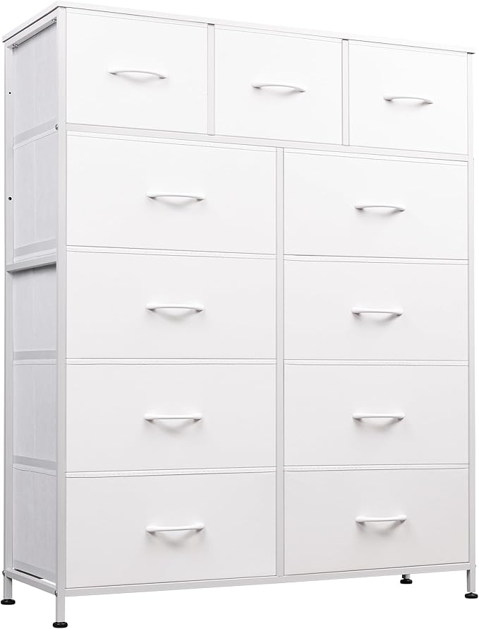 Tall Dresser for Bedroom, Fabric Dresser Storage Tower, Dresser & Chest