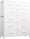 Tall Dresser for Bedroom, Fabric Dresser Storage Tower, Dresser & Chest