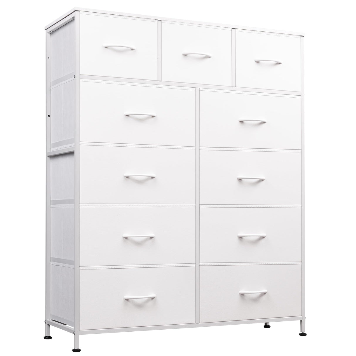 Tall Dresser for Bedroom, Fabric Dresser Storage Tower, Dresser & Chest of Drawers