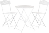 Indoor/Outdoor 3-Piece Bistro Set Folding Table