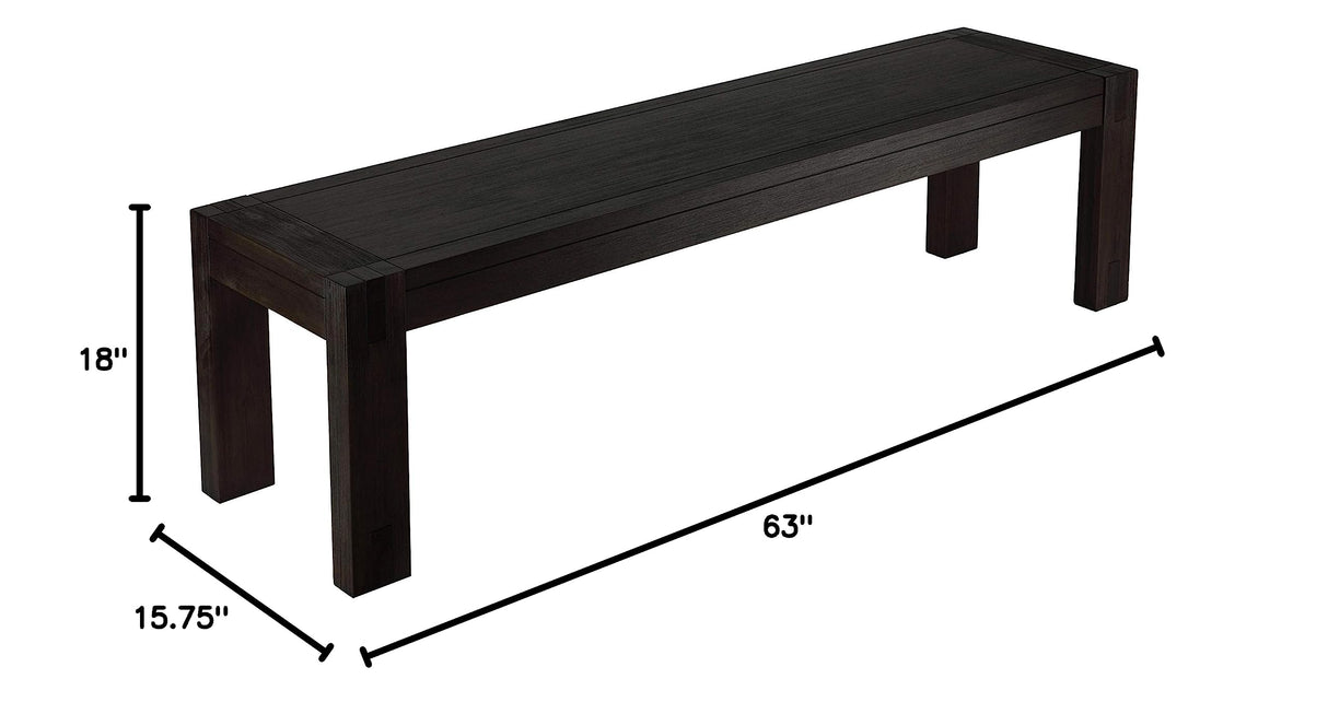 Pablo Bench in Solid Wood