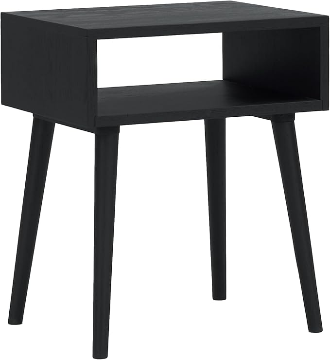 Nightstand, Mid Century Modern Side Table Bedroom