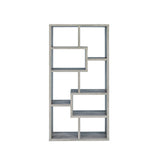 Book Case, One Size, Gray