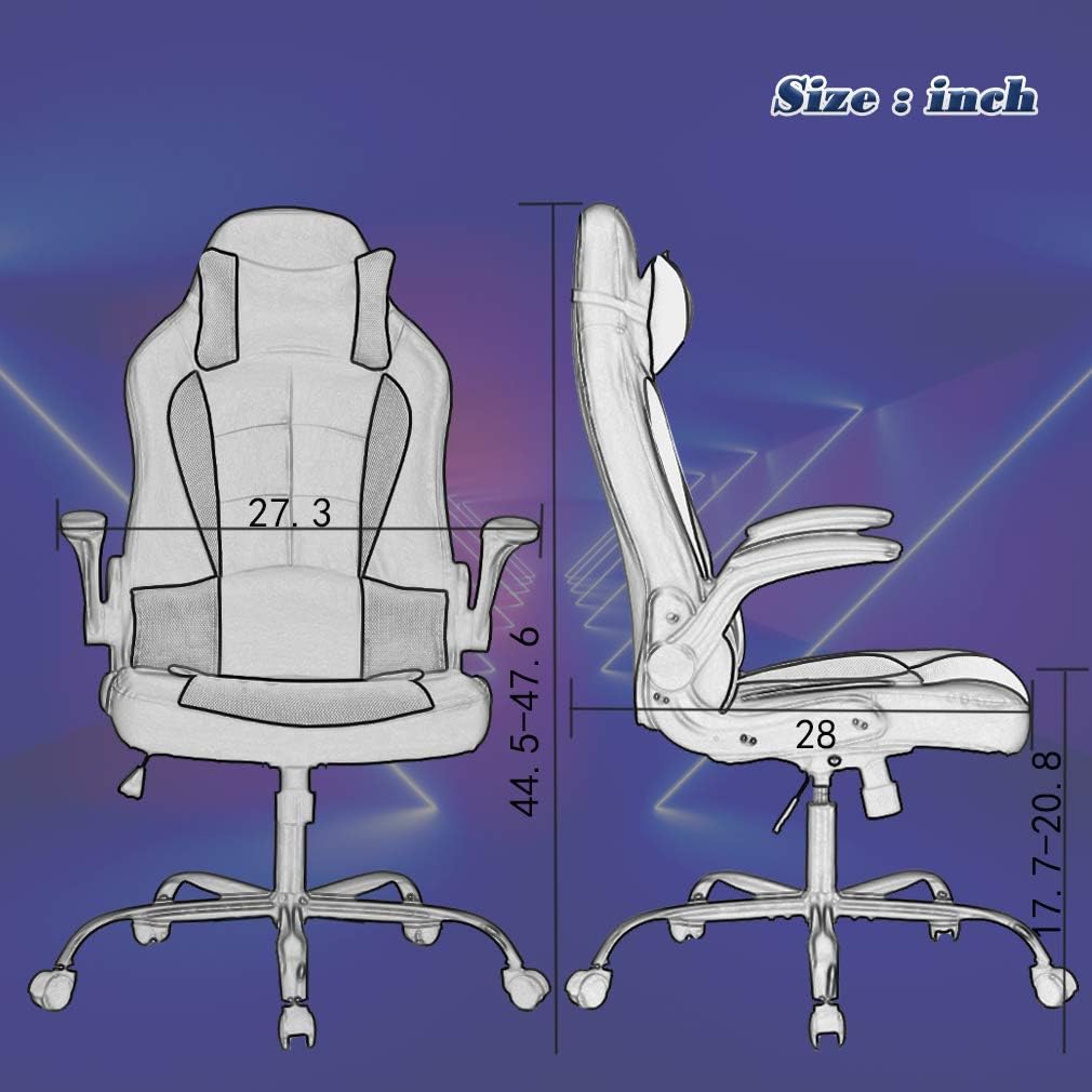 PC Gaming Chair Ergonomic Office Chair Desk Chair with Lumbar Support