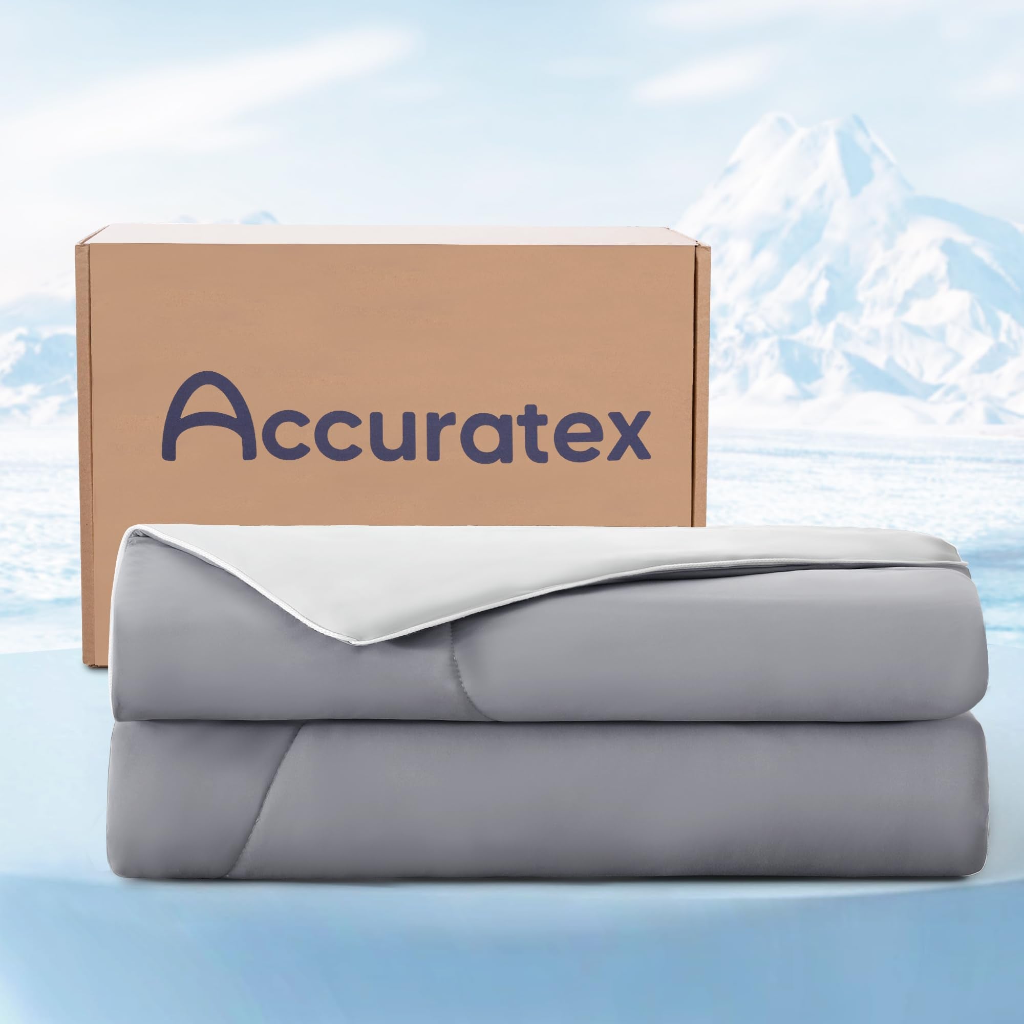 Cooling Comforter King Size,Q-Max > 0.45 Arc-Chill Cooling Fiber