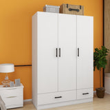 3-Piece Set with Armoire & 2 Nightstands in Multi Color