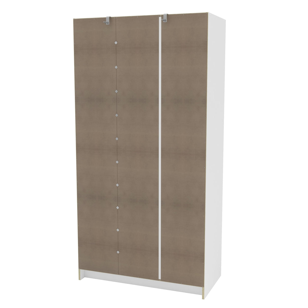 Denmark 3 Door Wardrobe White