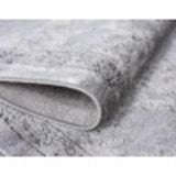 Portland Collection Area Rug - Albany (7' 1" x 10' Rectangle, Gray/ Ivory)