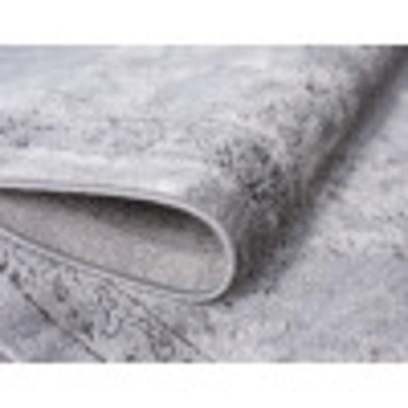 Portland Collection Area Rug - Albany (5' 3" x 8' Rectangle, Gray/ Ivory)