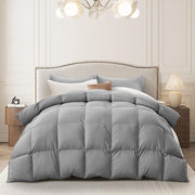 Kapok Down Comforter King Size, Recycled White Down and Kapok Blended