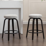 Swivel Bar Stools Set of 2 for Island Kitchen