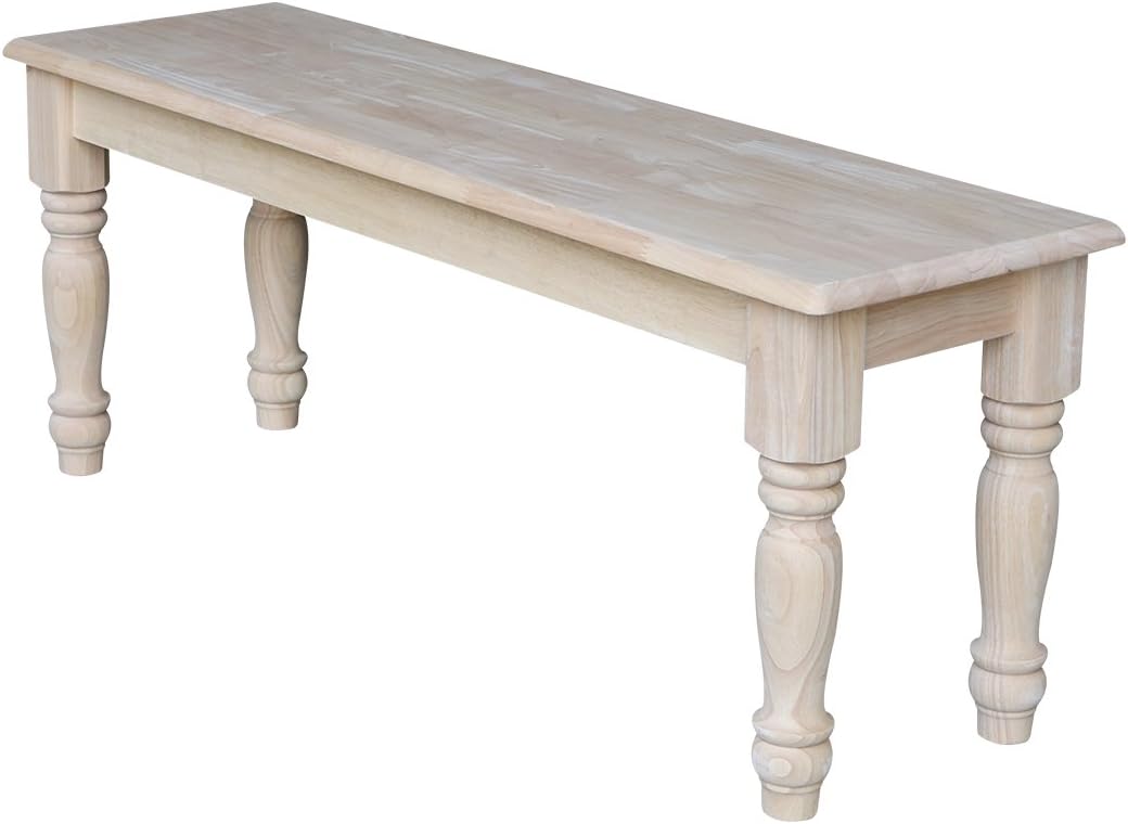 Farmhouse Bench, Unfinished
