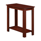 Designs2Go Baja Chairside End Table, Mahogany