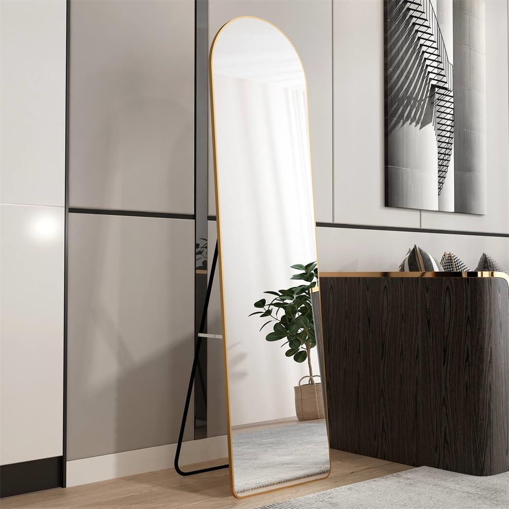 Length Wall Mirror, Arched Wall Mounted Mirror