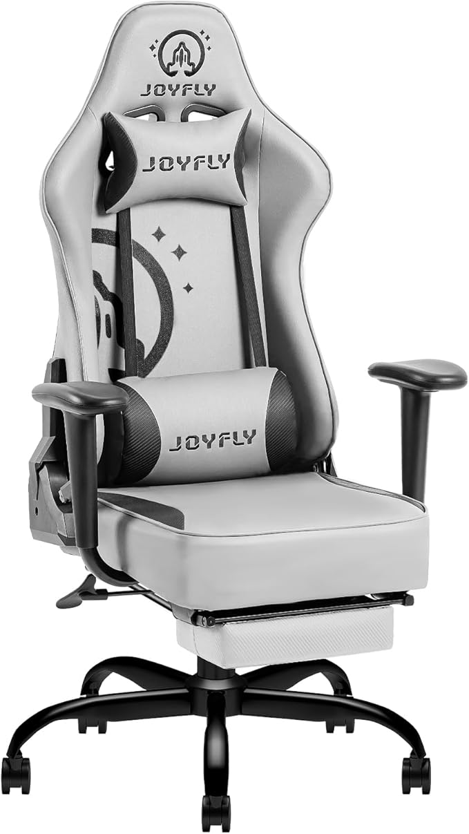 Gaming Chairs, Gaming Chair with Footrest Ergonomic High Back Office Chair for Adults