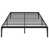 14 Inch Metal Platform Queen Bed Frame, Steel Slat Support Queen Size Bed Platform,