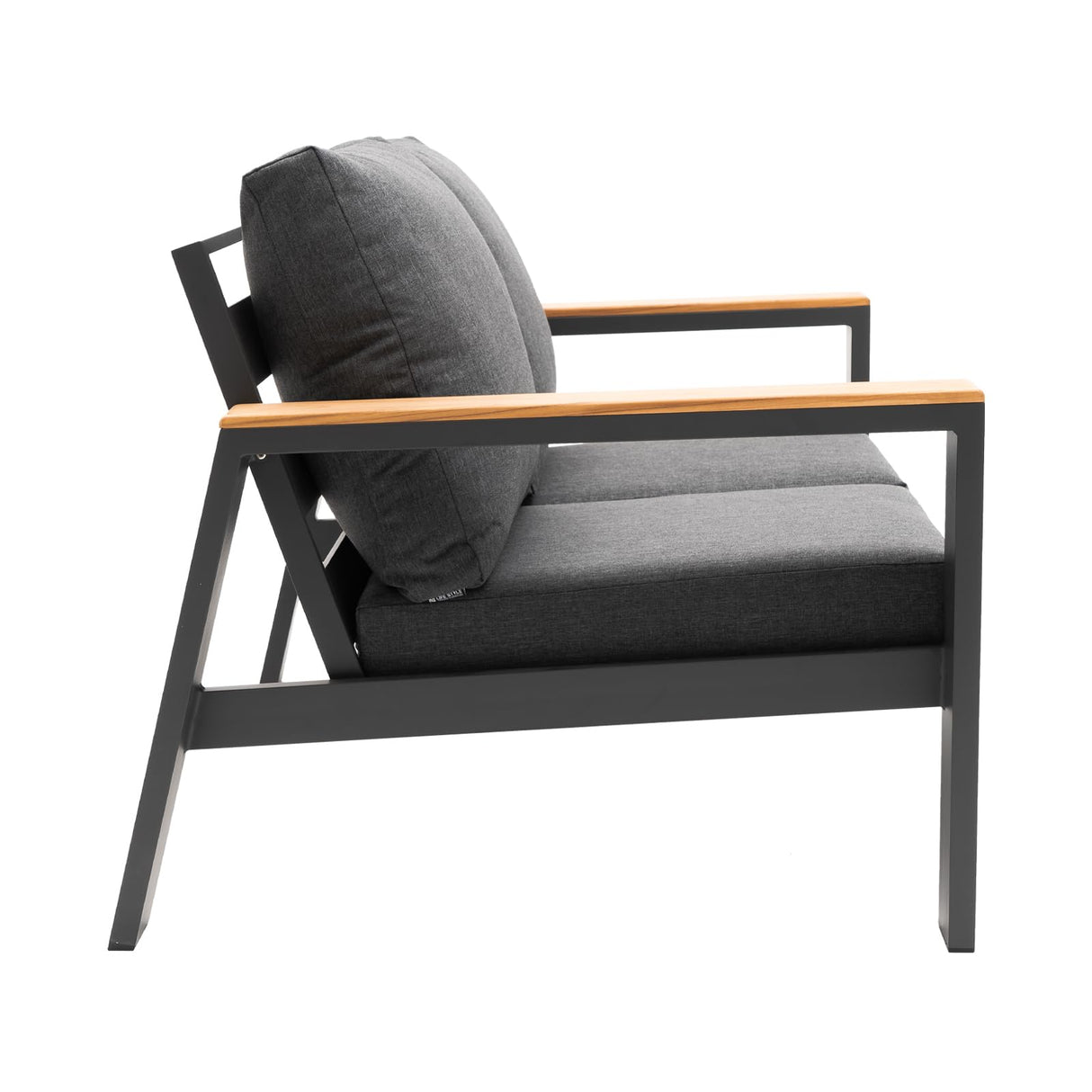 Outdoor Loveseat Sofa All-Weather Patio Sofa Couch High Back 2 Seater
