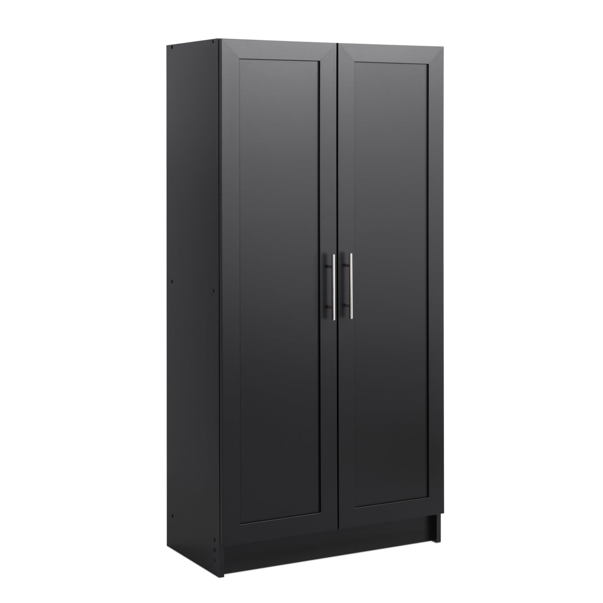 75" Metal Storage Cabinet with Lockable Doors, Functional Garage Storage Cabinet