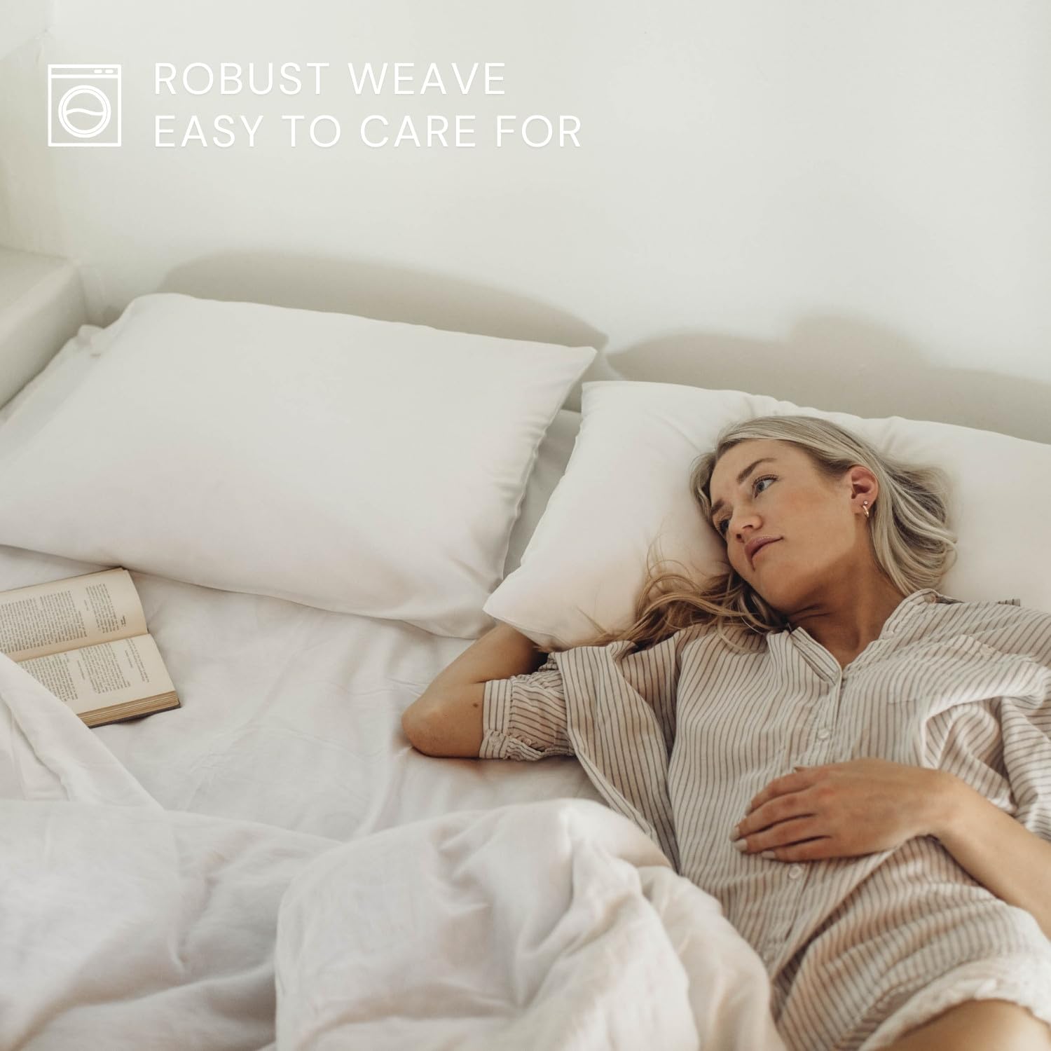 Lyocell Sheet Set - Breathable Cooling King Sheet Set, Soft Luxury Bedding Woven