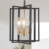 Black Farmhouse Modern Chandelier Light Fixture