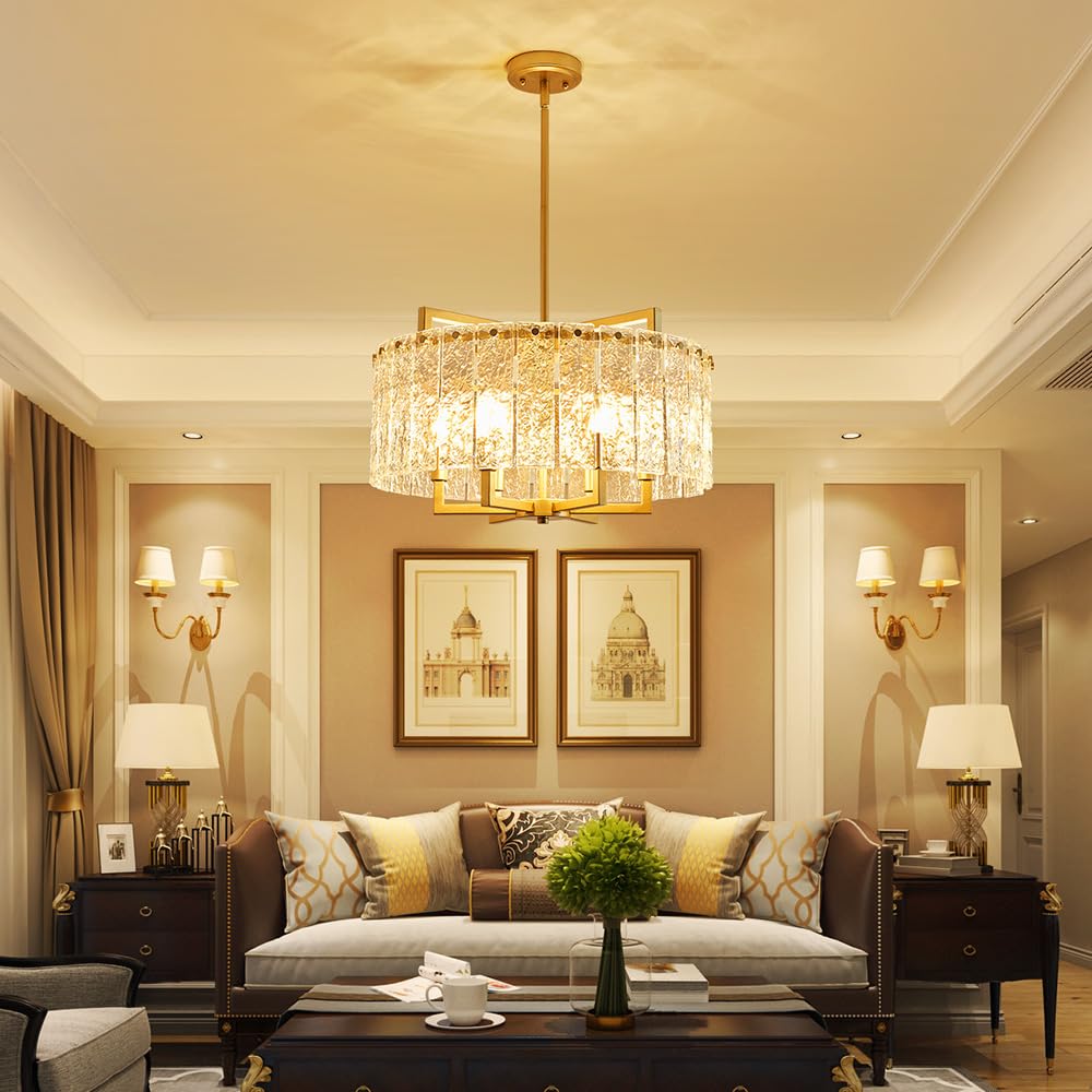 lighting Crystal Chandeliers, Modern Luxury Style, Perfect Pendant Light Fixture