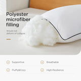 Cooling Bed Pillows for Sleeping, Luxury Hotel Quality 3D Microfiber Filling