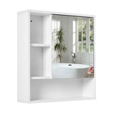 Bathroom Wall Mirror Cabinet, 21.6"x 23.6" Vanity Wall Mirror with Single Door