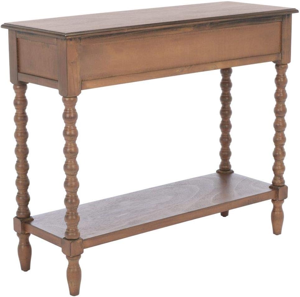 Home Collection Athena Brown 2-Drawer Console Table, 0