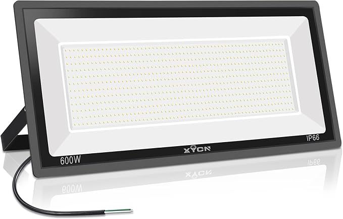 500W 2pack LED Flood Light Outdoor,(2750W Equivalent)Super Bright 58
