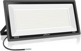 500W 2pack LED Flood Light Outdoor,(2750W Equivalent)Super Bright 58
