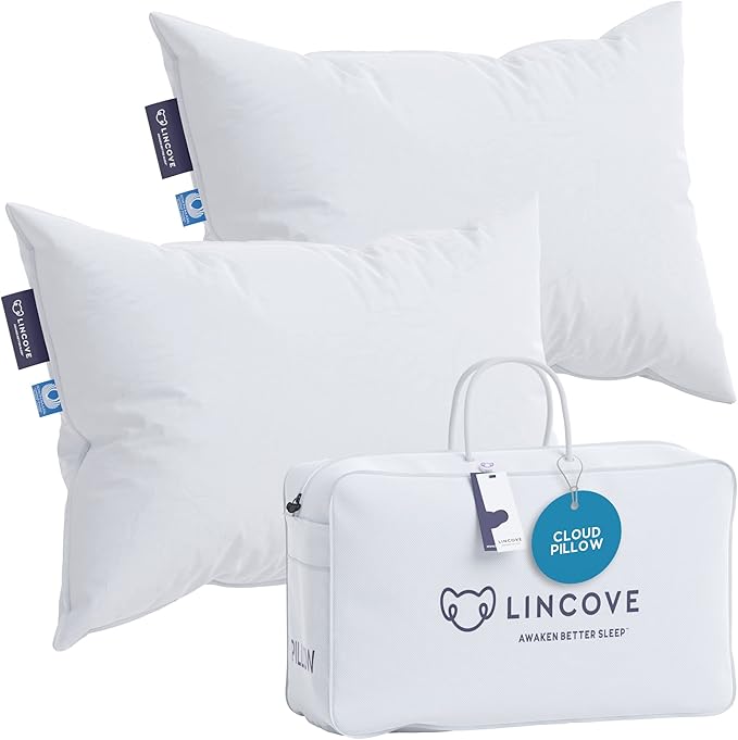 Cloud Natural Canadian White Down Luxury Sleeping Pillow