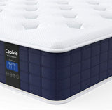 14 Inch King Mattress, Medium Plush Gel Memory Foam Mattress Hybrid, Double Cooling