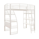 Studio Twin Loft Bed, White