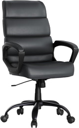 Ergonomic Executive Office Chair,Leather High Back Desk Chair, Tall Computer Chair