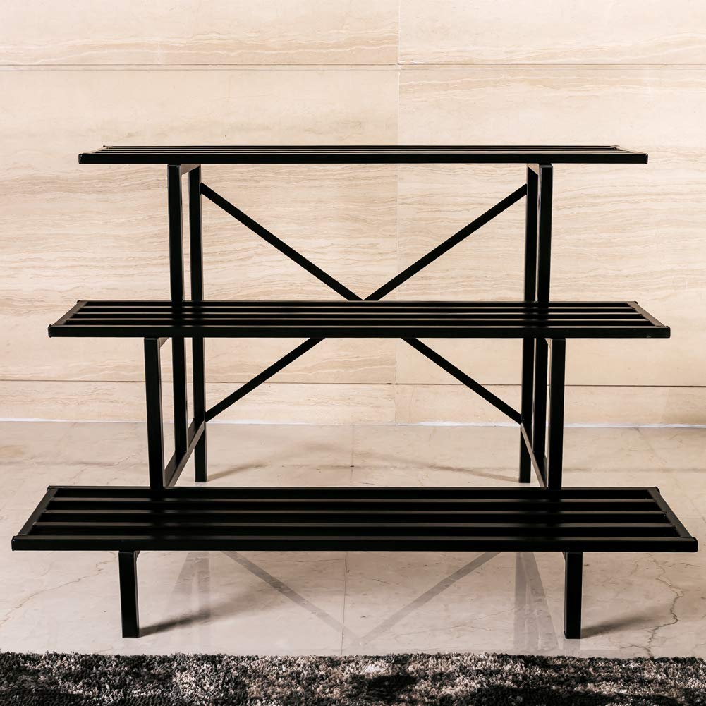 Heavy Duty 3 Tier Plant Stand for Home, Garden, Plant Lovers,Metal Storage