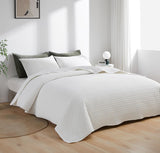 Velvet Quilt Set King Size, Lightweight Velvet Comforter King Set